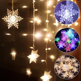 Strips Led String Lights Icicle Light Holiday Party Wave Fairy For Park Trees Wedding Background Layout