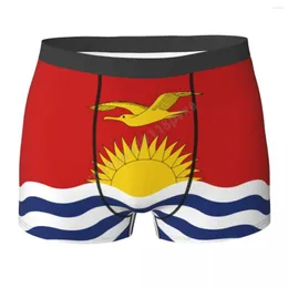 Underpants homens calcinha calcinha kiribati short country boxer poliéster para meninos