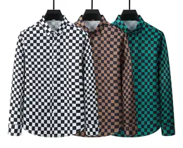 남자 티셔츠 디자이너 남성 공식 비즈니스 셔츠 패션 캐주얼 셔츠 긴팔 M-3XL15