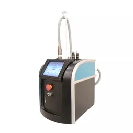 Popul￤ra ND YAG Laser Portable Tattoo Removal Machines Q Switched ND-YAG LASER 532 755 1064 NM PICOSOCEND Pigmentering och fin linje Ta bort utrustningen