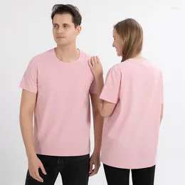 Мужские футболки с валовой валовой футболка с круглой шеей на заказ логотип Рекламная культурная рубашка с короткими рукавами комбинезоны