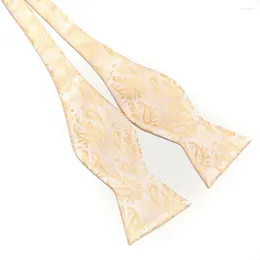 Бабочки Hooyi Fashion Bowties Self Tie Patter