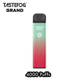 QK Tastefog Pods 4000 Puff Orsosable Vape 12 мл Гранд -заряжаемая 2% фабрика прямой оптовой