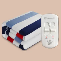 180x150cm elektrikli battaniye 220/110V daha kalın ısıtıcı ısıtmalı battaniye yatak termostatı kış vücut ısıtıcısı