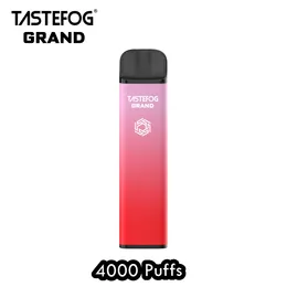 QK Sağlık E Sigara Tek Kullanımlık Vape 4000 Puflar Şarj Edilebilir% 2 Tastefog Büyük Üretici Doğrudan Satış Hızlı Teslimat