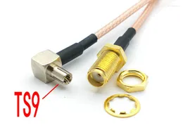 Lighting Accessories 20PCS TS9 CONNECTOR RG316 CABLE SMA Female To Male Adapter