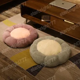Espeçar a almofada de assento de cadeira lavável Futon confortável travesseiros de pelúcia almofada de chão