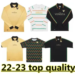 22 23 Venezia FC Fußballtrikots Heimtrikot ARAMU FORTE Fiordilino PERETZ HEYMANS TESSMANN CRNIGOI 2023 2022 Auswärts MARIANO Johnsen MAZZOCCHI FUSSBALLHEMDEN Langarm 66