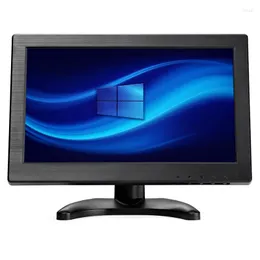 11.6" VGA AV BNC USB LCD Monitor Desktop Security Screen HD 1366x768 Computer Display For TV PC CCTV Camera