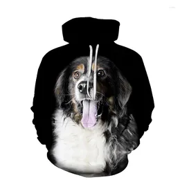 Herrtröjor 2022 Drand Fashion Animal 3D Tryckta män och kvinnor Personlig design Sweatshirt The Labrador Retriever Pet Dog