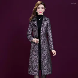 Femmes Trench manteaux 2022 automne à manches longues Streetwear manteau femmes ceinture haute qualité femme coupe-vent vêtements d'extérieur décontractés T147