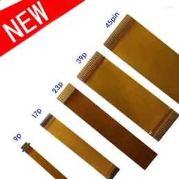 Belysningstillbehör FPC FFC CABLE LVDS Trådanslutning 0,3 mm tonhöjd Ribbon Flexibel Flat 9 17 23 39 45 Pin /9p 17p 23p 39p 45p