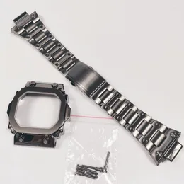 GX56 Watch Band Bezel Kit Grey Metal Strap, Pro Style Case