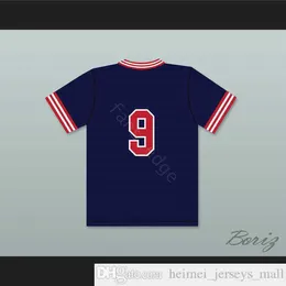 Hurtownia Joe Rogan Frank Valente 9 pionierów na baseball Jersey Hardball Sitcom Męskie koszulki Koszulki Rozmiar S-XXXL Szybka wysyłka