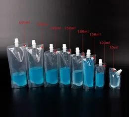 50 ml/300 ml plastikowe napoje torba opakowań torebka wylewka na napój kawy z mlekiem soków