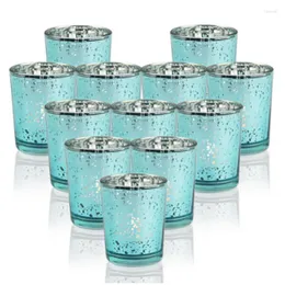 Candle Holders YuryFvna Mercury Votive Glass Tealight Holder Weddings Parties El Cafe Bar Home Decoration