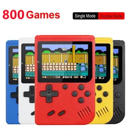 Console host per videogiochi portatile mini portatile retrò Lettore di giochi LCD a colori da 8 bit da 3,0 pollici 800 giochi integrati