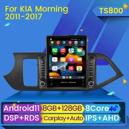 2din Android 11 Car DVD Radio Multimidia Video Player na Kia Picanto Morning 2011-2016 Nawigacja GPS Carplay RDS