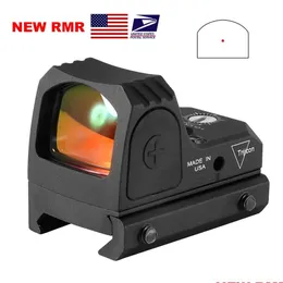 Охотничьи прицелы New Mini RMR Red Dot Vice Sight Collimator REFLEX REFLEX Прицел Прицел.