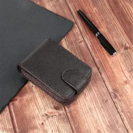 Card Holders Leather Wallet For Men ID/ Holder 2-in-1 Driver's License 11 Slots Zipper Anti-theft Vintage Pocket Purse
