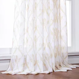 커튼 리즘 거실을위한 커튼 거실 다이아몬드 얇은 명주 침실 부엌 창 처리 완성 된 voile drape home 장식
