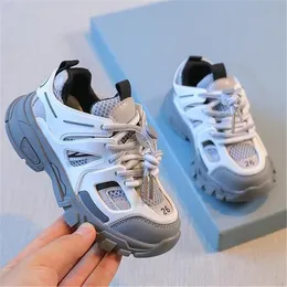 Spring autumn luxury children's shoes boys girls designer sports shoes breathable kids baby casual sneakers fashion Outdoor athletic shoe