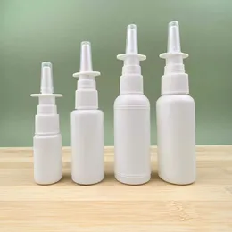 1000pcs/lote 10ml White Plastic Plastic Nasal Spray Atomizadores LIN2906