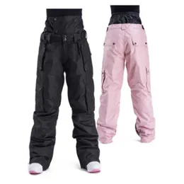 Skidåkning Bib Pants Windproof Waterproof Sing-board quiltad skidfabrik Direkt SAS av mäns kvinnors sjunga och tvivelbordsutrustning L221025