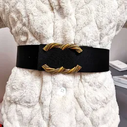 Cinture di marca di moda grande fibbia in oro in pelle classica cintura da donna firmata da donna varietà di stili colori disponibili cintura da donna da donna larghezza 7 cm
