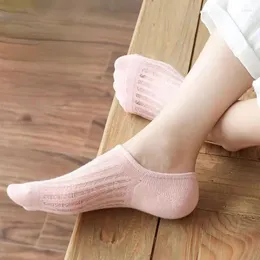 Women Socks Women's Invisible Boat Cotton Summer Mujer Silicone Non-slip Low Girls Female Show Breathable Calcetines Chaussette Ankle