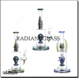 Hosahs Monster Eye Perc Glass Bong Stright Type For Dry Herb Reting Heavy Bongs Handgjorda grossist