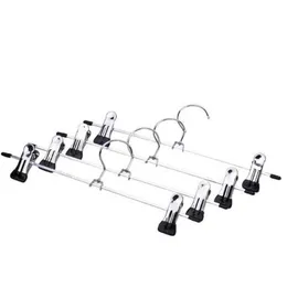 Partihandel h￤nger rack clip byxor kjol vuxna barn kl￤der teleskop justerbar rra174