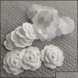 Другие модные аксессуары DIY Часть самоадшира Camellia Цветочная палочка на сумке или карте для C -Boutique Packing Otqgy