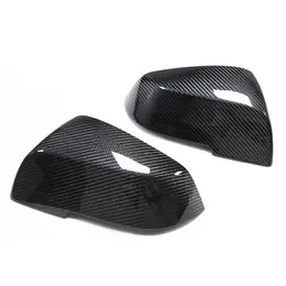 1 Pair Mirrors Side Wing Caps for 1/2/3/4/X1/I3 Series F30/20/22/320/430i Carbon Fiber Replacement Rearview Mirror Housing