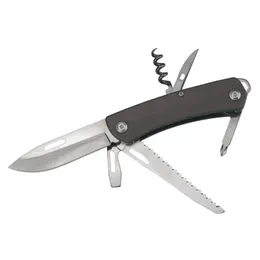 Outdoor Rope Cutting Saw Wine Opener 9-in-1 Multifunctional EDC Mini Pocket Knife