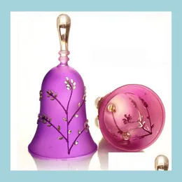 Novelty Items European Fashionable And Creative Purple Buns Romantic Dressing Bells Home Jewelry Wedding Gifts Drop Delivery 2022 Gar Dhxlb