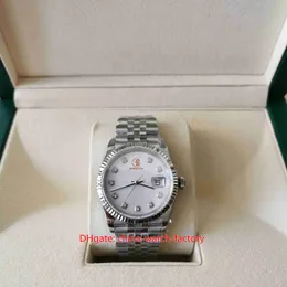 BP Factory Ladies Watches 36 mm Diamond Tila Mother of Pearl Watch Sapphire Glass Stal nierdzewna Azja 2813 Ruch mechaniczny automatyczne zegarki dla kobiet Gwarancja