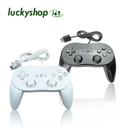 Classic Wired Horn Game Controller Gaming Remote Pro Gamepad Shock Joypad Joystick For Nintendo Wii Secondgeneration II 2nd WiiPr7877176