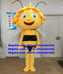 شخصية Maya Bee Mascot Costume Adult Cartoon Forme Guild Suit Opery-Child Profession