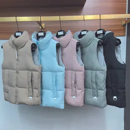 22ss g Women's Vests c women's short white pink label pastels series parker men macarons junction trendy hooded capsule bread jackets Everett Marca dragon vest