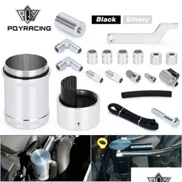 Br￤nsletank PQY 0 18L Aluminium Oil Catch Can Tank med baffelplatta f￶r Dodge Ram 1500 2500 3500 5 7L 6 4L Hemi 2009 PQYOTK02 DROP DEL DHYMJ