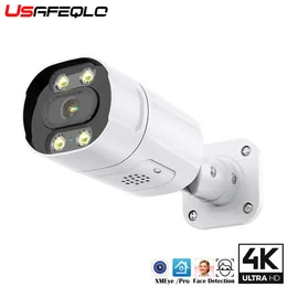 돔 카메라 XMEYEPRO 8MP 4K IP 카메라 POE 5MP CCTV 보안 카메라 H.265 야외 방수 NVR 시스템에 대한 오디오 비디오 감시 221025