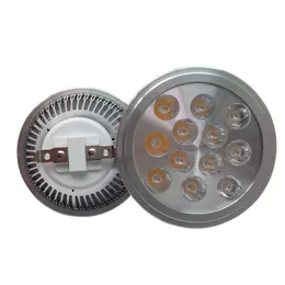 Lâmpada de luz do teto LED 12W AR111 Downlight ES111 G53 LED Spotlight AC85-265V DC12V