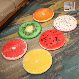40cm Round Cushion Simulation Fruit Vegetables Pillow Soft Undeformed Chair Bed Cushion Home Decro