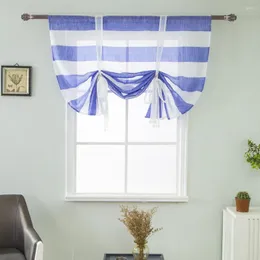 Curtain GY3007 Kitchen ShortTulles Roman Blinds Stripes Sheer Customise Wwindow Treatment Door Curtains Dedroom Drapes