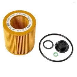 Alla terränghjul 1 PCS Oil Filter Kit för E60 E66 E65 E67 E90 E91 E92 E93 11427566327 11428683196 11427953129