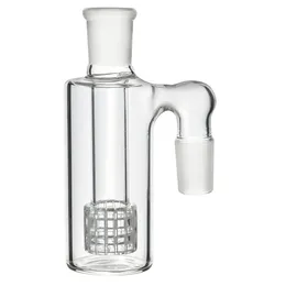 Glazen asvanger 14 mm mini waterpoelige glazen bongwatervangers dikke pyrex heldere bubbler ashcatcher 45 90 graden