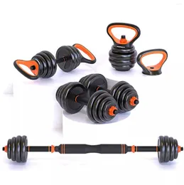 Dumbbells 20kg Fitness Dumbbell Barbell Set ağırlık plakaları ev spor salonu egzersiz rahat kettlebell