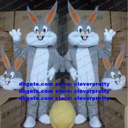 Easter Bunny Mascot Costume Rabbit And Bugs Bunny Hare Adult Cartoon Character Outfit Suit Merchandise Street Graduation Party CX4029