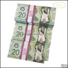 Jeux de nouveauté Prop Canada Jeu Argent 100S Dollar canadien CAD Billets de banque Papier Play Movie Props Drop Livraison 2022 Jouets Cadeaux Nouveauté Dh7A4FRQL